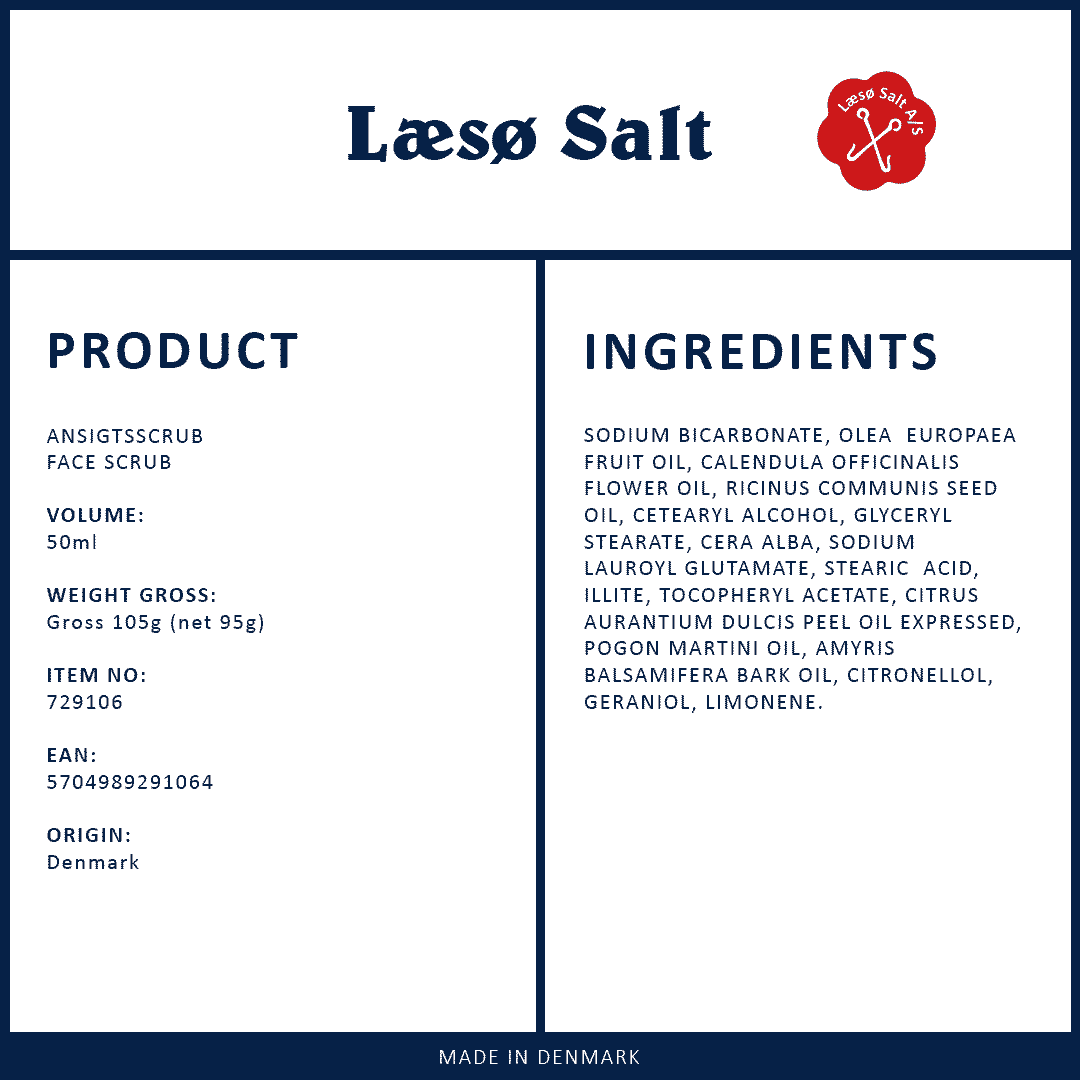 LS Ansigtsscrub 50 ml.