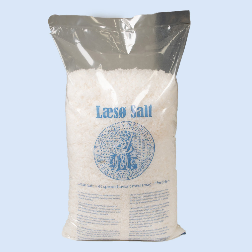 Læsø Salt 2,5 kg. plast
