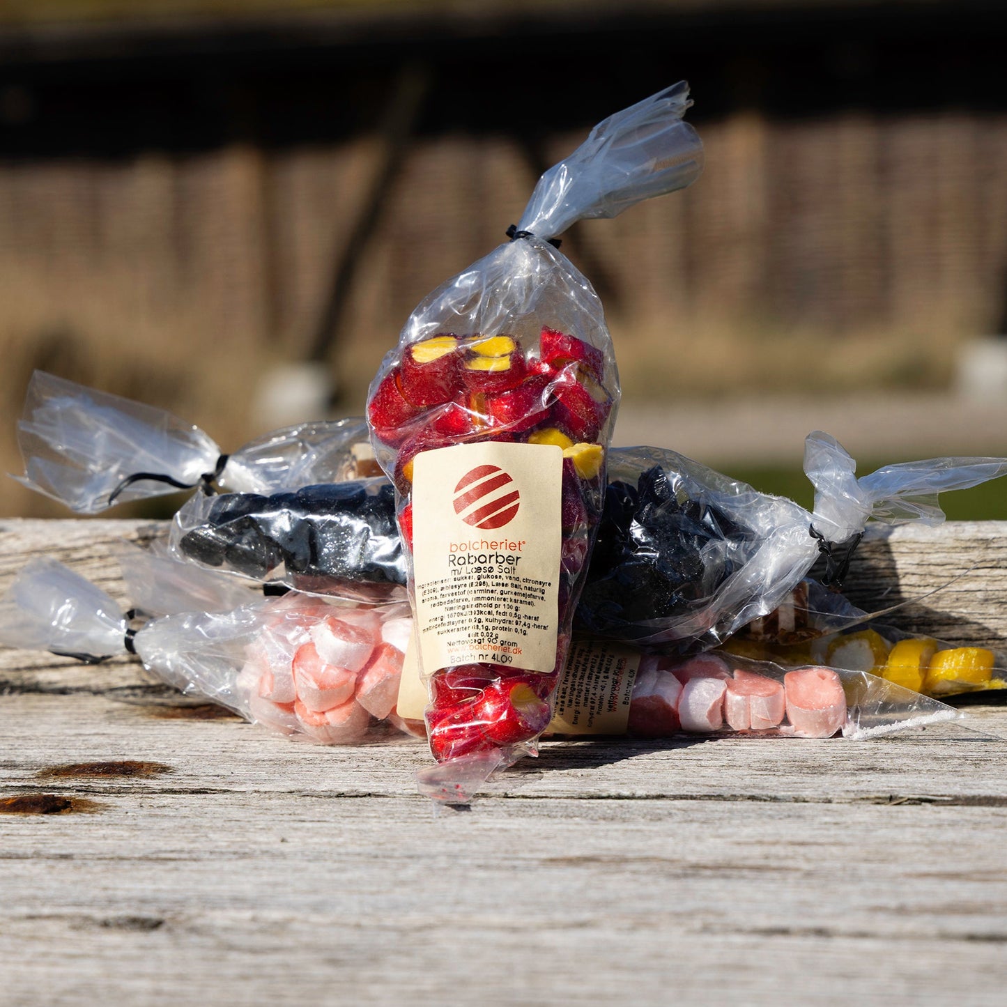 Bolcher, Rababer med Læsø Salt