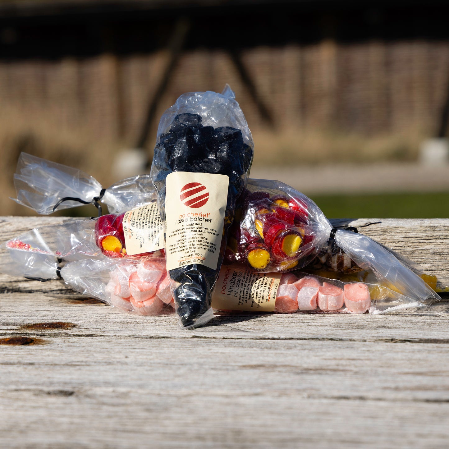 Bolcher,  lakrids med Læsø Salt
