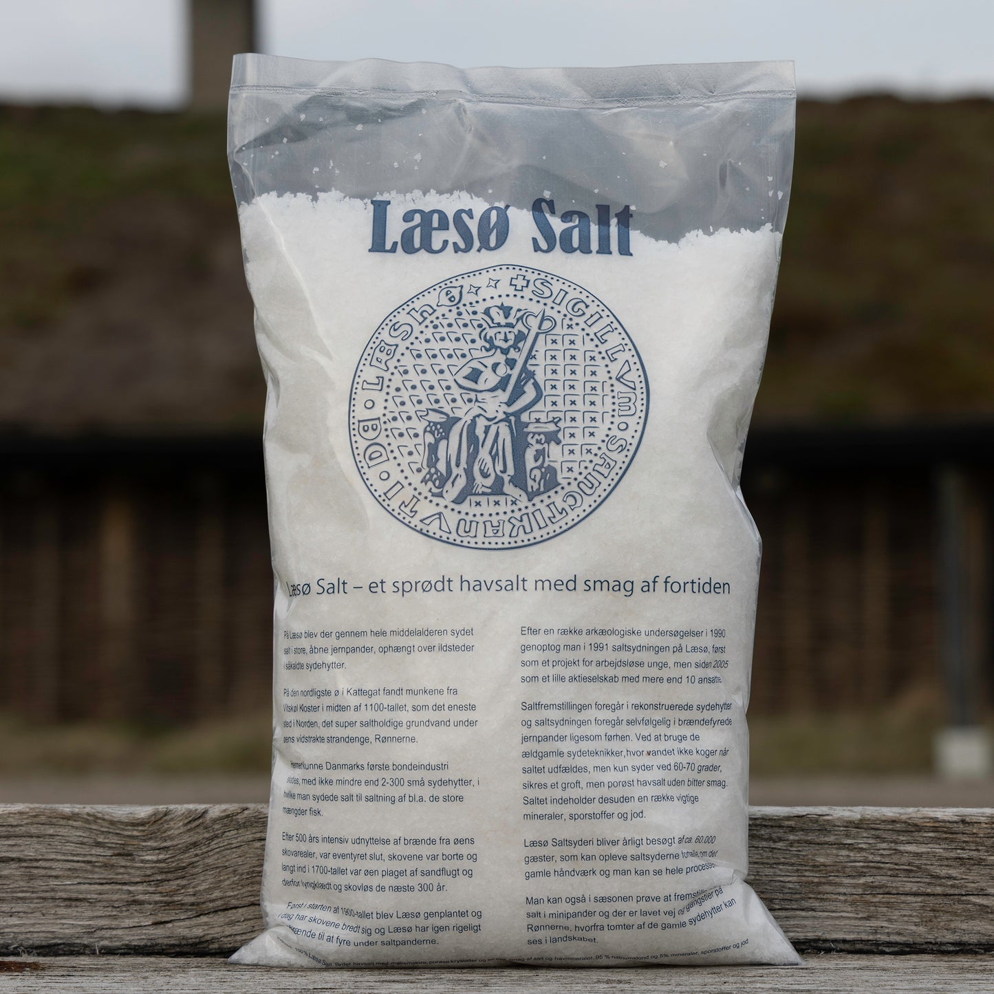 Læsø Salt 1 kg. plast