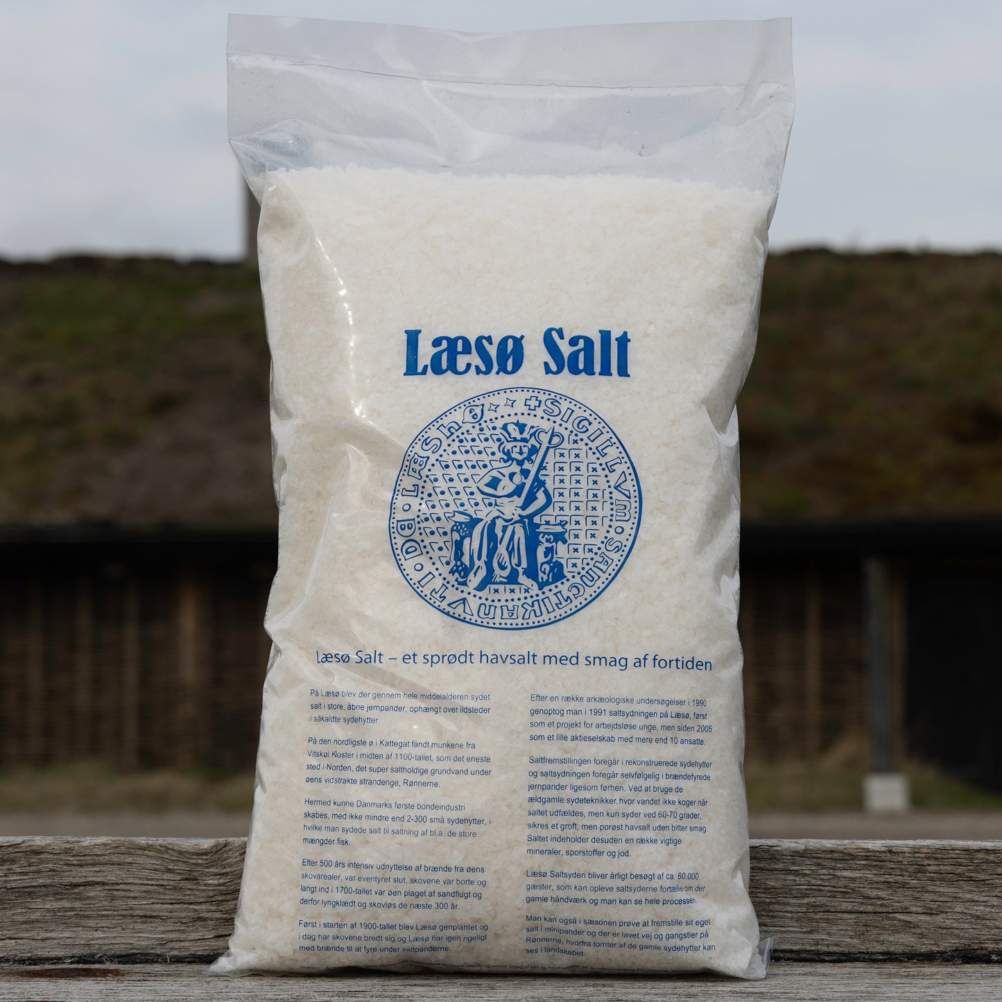 Læsø Salt 2,5 kg. plast