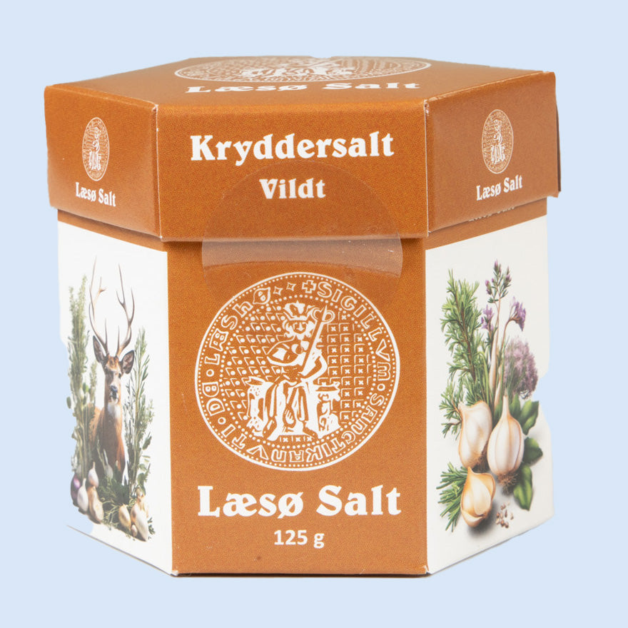 
                  
                    Læsø Kryddersalt Vildt 125 gr. æske
                  
                