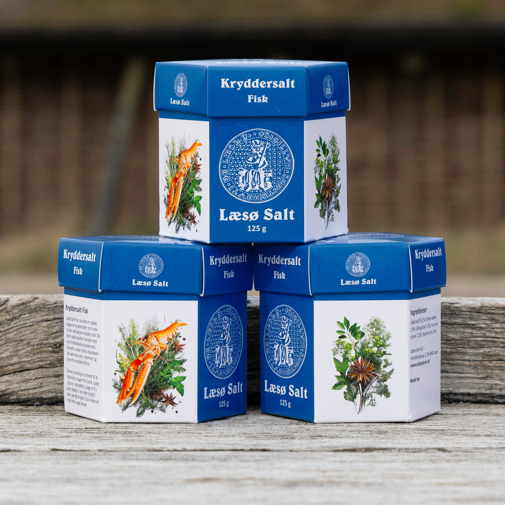 
                  
                    Læsø Kryddersalt Fisk 125 gr. æske
                  
                