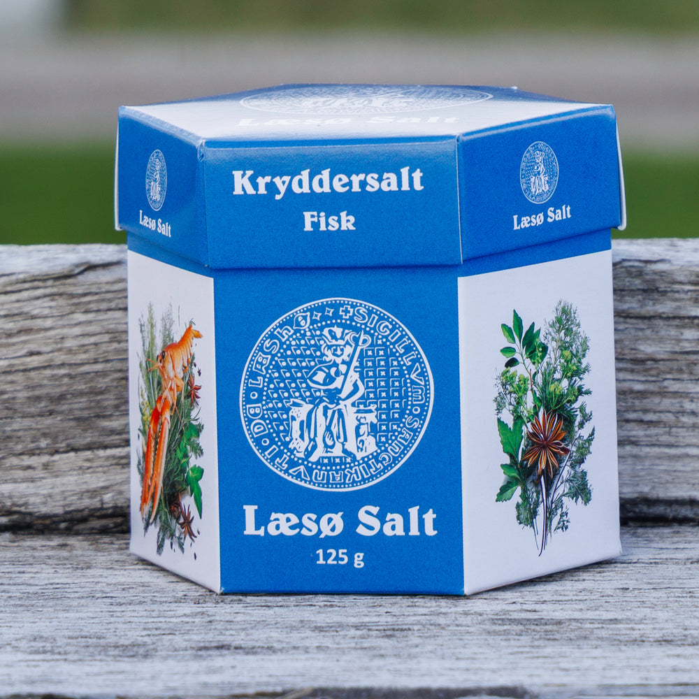 Læsø Kryddersalt Fisk 125 gr. æske